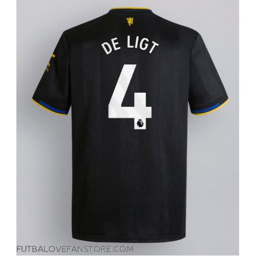 Manchester United Matthijs de Ligt #4 Tretí futbalový dres 2025-26 Krátky Rukáv Manchester United Matthijs de Ligt #4 Tretí futbalový dres 2025-26 Krátky Rukáv